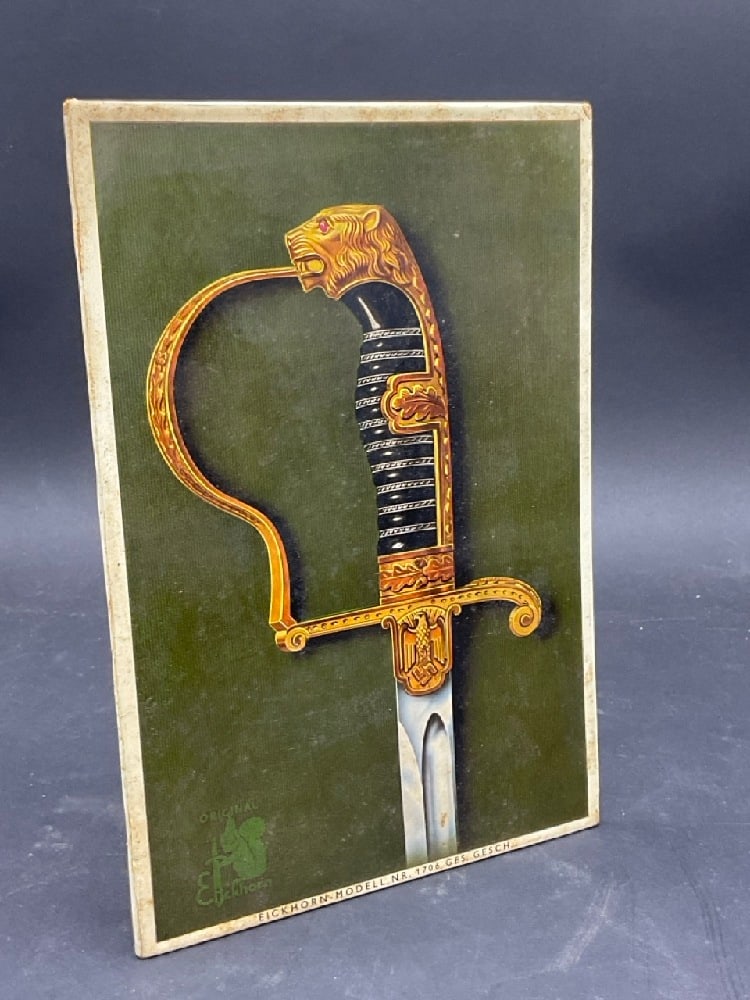 Eickhorn Modell NR. 1706 Ges Gesch Store Easel Back Advertising Display (1 of 4)