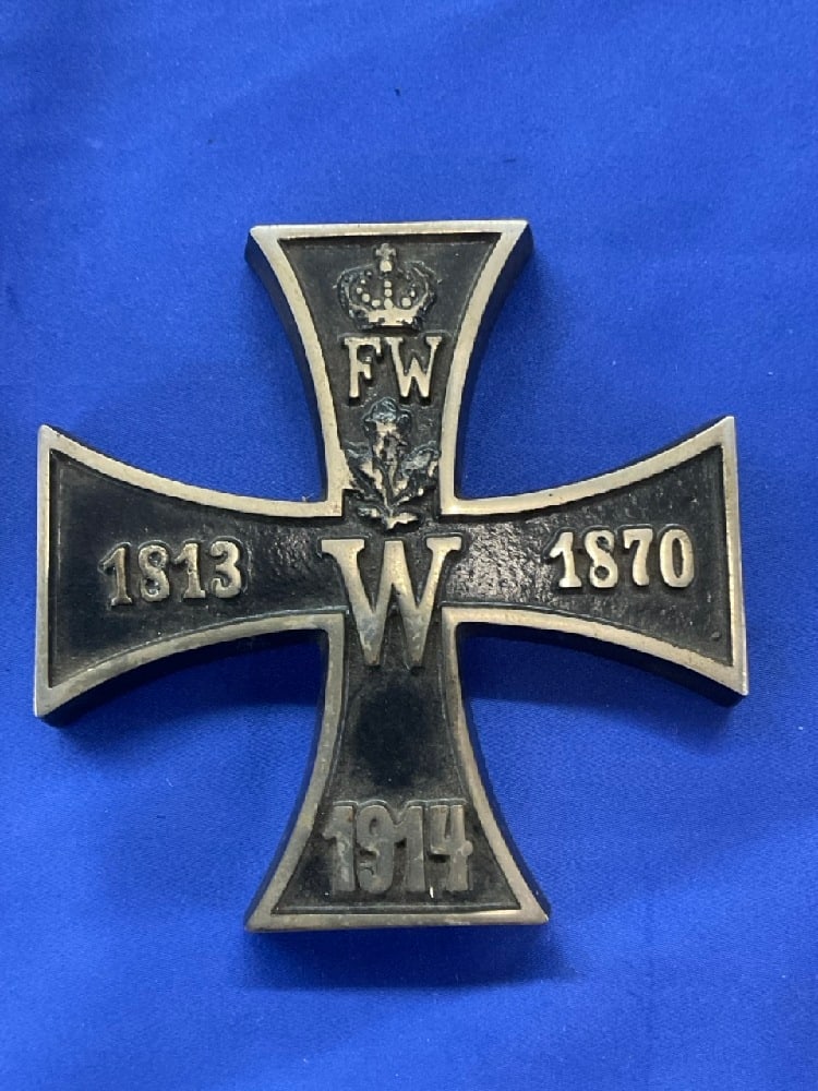 WWI Iron Cross Paperweight (1 of 4)