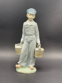 Dutch Boy Carrying Pails by Lladro #4811