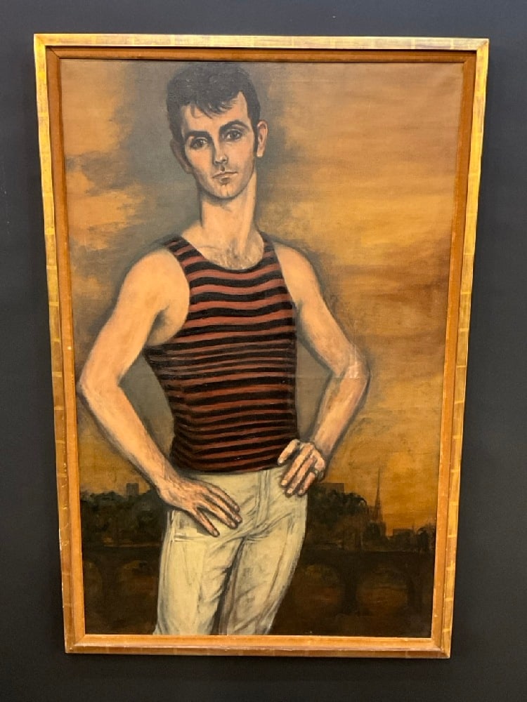 SAUL BOLASNI (1916 - 2012) Portrait of Male Dancer (1 of 9)