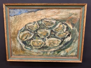Emile Compard (French, 1900-1977) Oysters