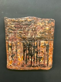 Olivia Koopalethes (American, 1921-2019) Abstract "Ticket"