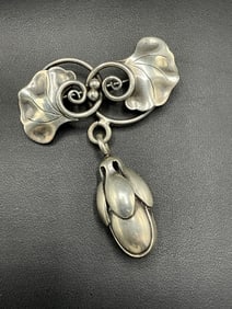 Georg Jensen Sterling Silver Brooch