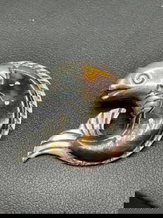 William Spratling Sterling Silver Taxco Fish Pin: Mexican Taxco Steling Silver Fish pin by William Spratling. Dimensions: 1"Total weight: 6.6 grams.