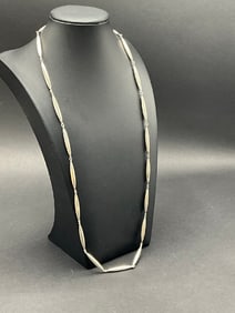 Ted Muehling Artisan Sterling Necklace 28" Artisan Necklace