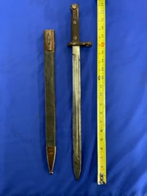 1893 Spanish Bayonet With Sheath Spanish/American War