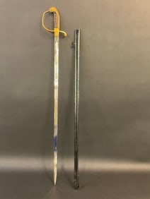 WWI Imperial German Officer's Sword with Scabbard