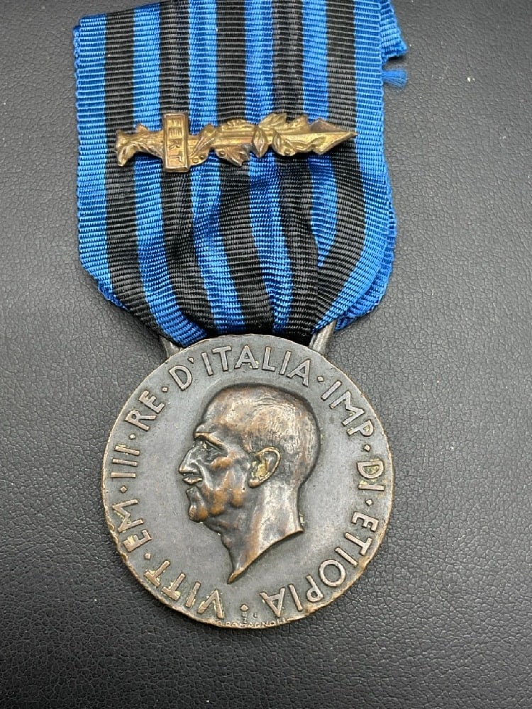 1936 Italian Medal for The War in Ethiopia: 1936 Italian Medal for The War in Ethiopia.