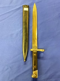 WW1 German Bayonet w/ Scabbard - 9410