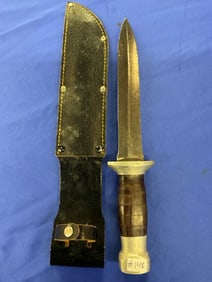 WWII U.S Theatre Knife Aluminum/Wood