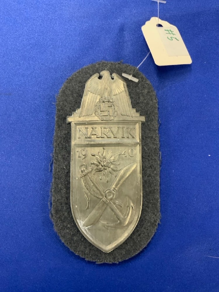 WWII German Narvik Shield (1 of 4)