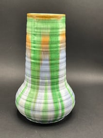 Shelley English Porcelain Hand Painted Art Deco Vase