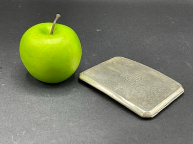 Chinese Sterling Silver Cigarette Case