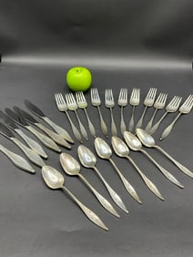 24 pc. Reed and Barton Cellini Sterling Silver Flatware