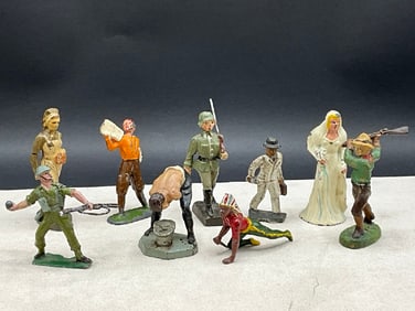 Collection of Figures : Elastlon Germany, Lioneol Germany, Leyla, and Parlay USA