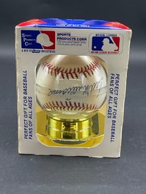 Sports Products Corp. Official Licensee MLB Ted Williams Signed Baseball