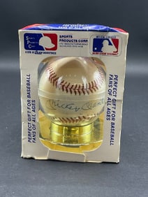 Sports Products Corp. Official Licensee MLB Mickey Mantle Signed Baseball
