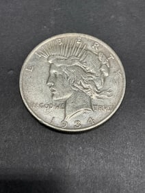 1934-D Silver U.S. Peace Dollar