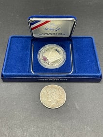 Lot of 2 90% U.S. Silver Dollars