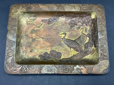 Japanese Meiji Period Tray