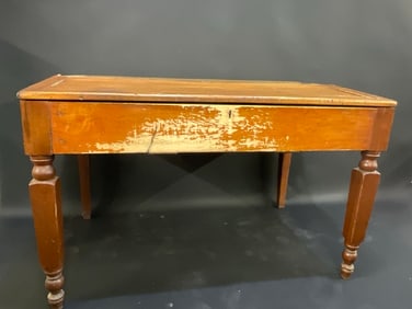 Antique Pine Plantation Desk