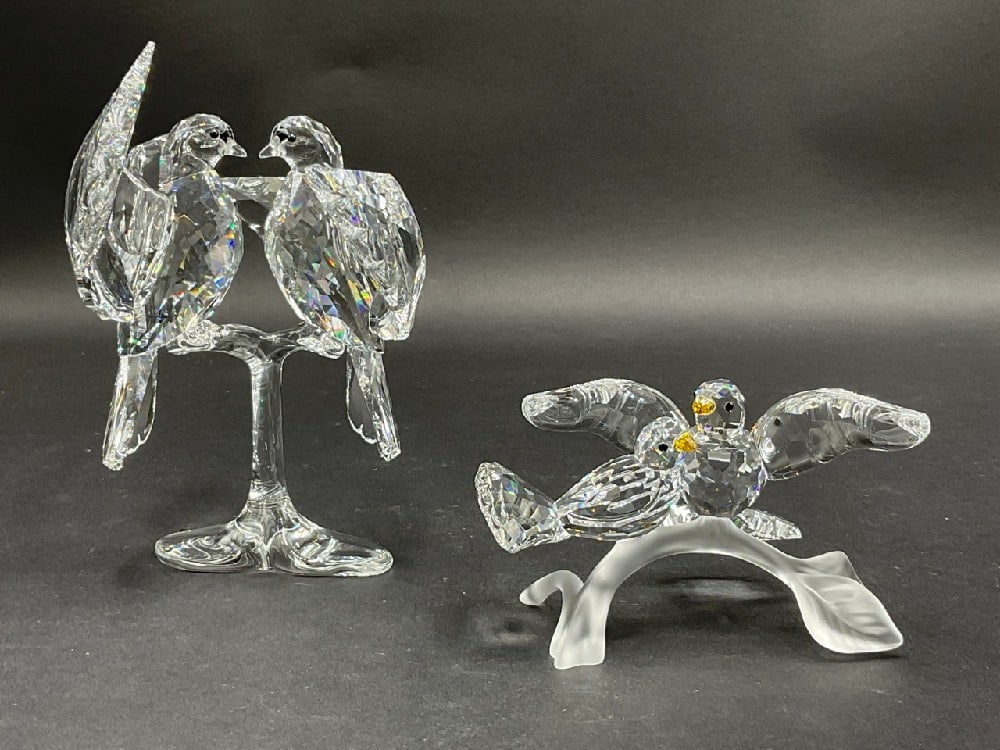 Swarovski Crystal Turtle Doves (1 of 7)