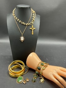Gold Filled Vintage Jewelry Group