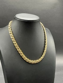 Lady's Heavy 14K Gold Choker Necklace