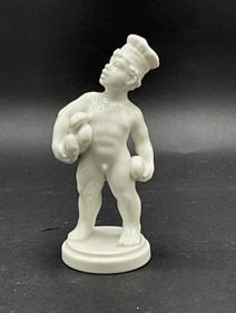 Dahl-Jensen Copenhagen " Baker " Figurine Blanc de Chin