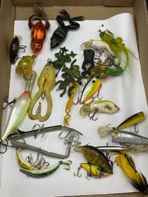 Twenty-Five (25) Assorted Estate Found Vintage Fishing Lures