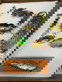 Eight (8) Piece Vintage Fishing Lure Lot