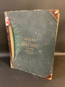 1903 Orange County Atlas A.H. Mueller & Co. -Hudson Valley New York