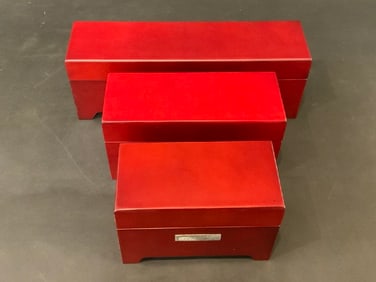 Lot of 20TH Century US Silver Coin Collection Wooden Boxes