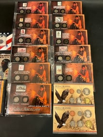 Native American Tribute Coin and Stamp Sets