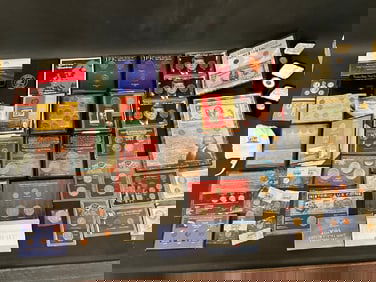 Estate Compiled Collection of Coins, Stamps, Currency