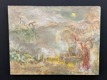 Harold Gomberg (American, 1916-1985) Bayou Mirage Abstract
