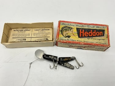 Heddon Scissor Tail Fishing Lure w/ Box