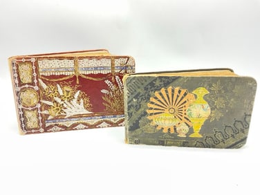 (2) Victorian Autograph Books