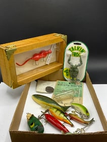 Estate Compiled Fishing Lure Lot