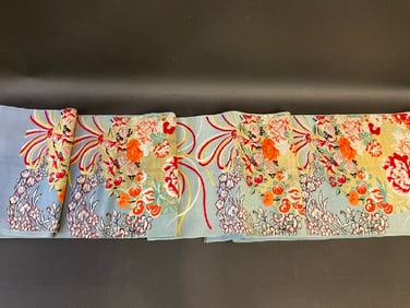 Japanese Fakuro Obi Textile