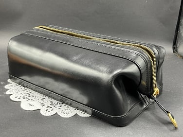 High Quality Utility-Kit By Bosca Leather Men's Travel Bag