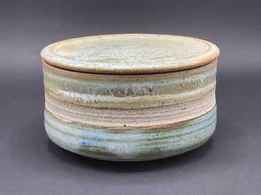 Karen Karnes Art Pottery Lidded Jar