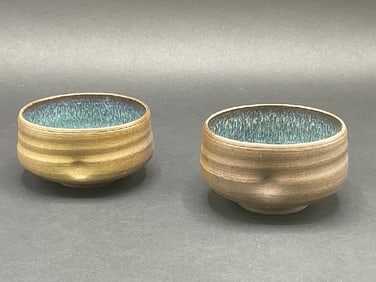 Two (2) Mid Century Art Pottery Bowls