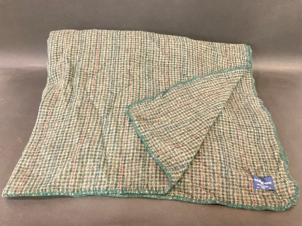 Vintage Ralph Lauren Wool Blanket (1 of 5)