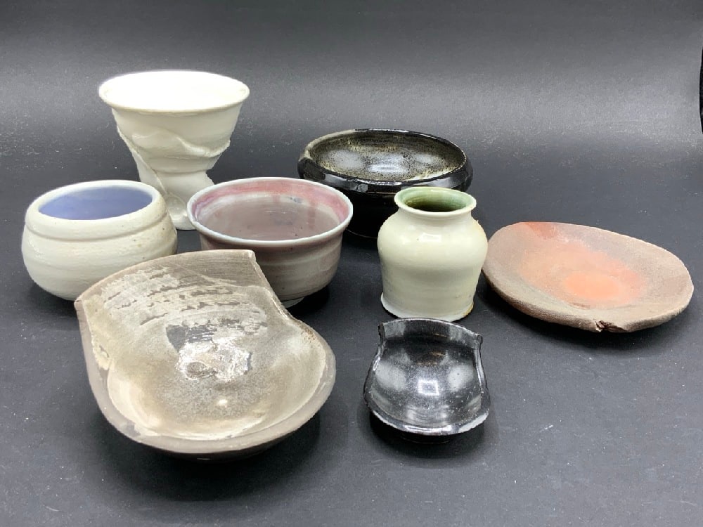 Eight (8) Piece Art Pottery Group (1 of 6)