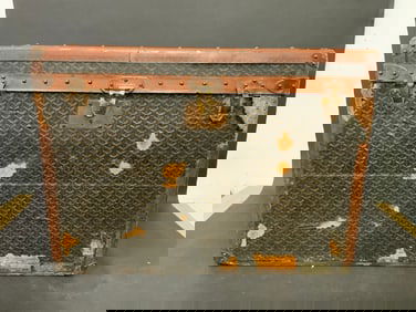 Malles Goyard Steamer Trunk