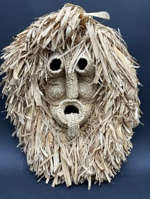 American Indian Iroquois Corn Husk Mask