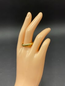 18K Yellow Gold Wedding Band