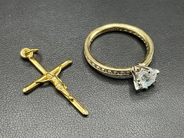 14K Estate Gold Findings