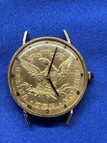 14K Lucien Piccard Wristwatch